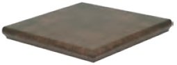 Ступень Atrium Mocca угловая 32x32