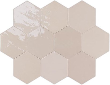 Плитка Zellige Hexa Nude 10,8x12,4