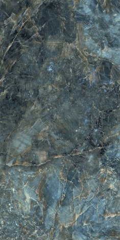 Керамогранит Atlantic Dark Blue Polished Rect 60x120 фото 1
