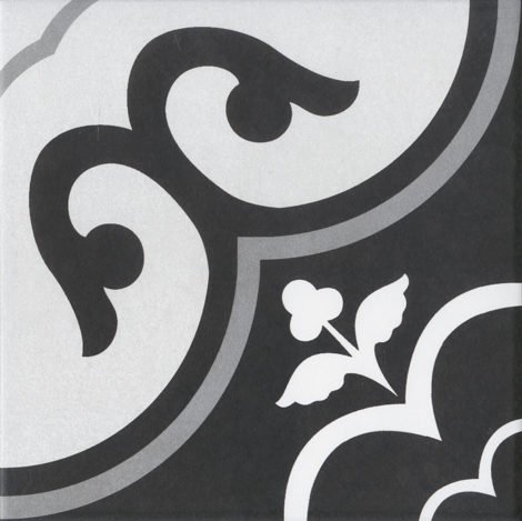 Керамогранит Viola Black matte 20x20